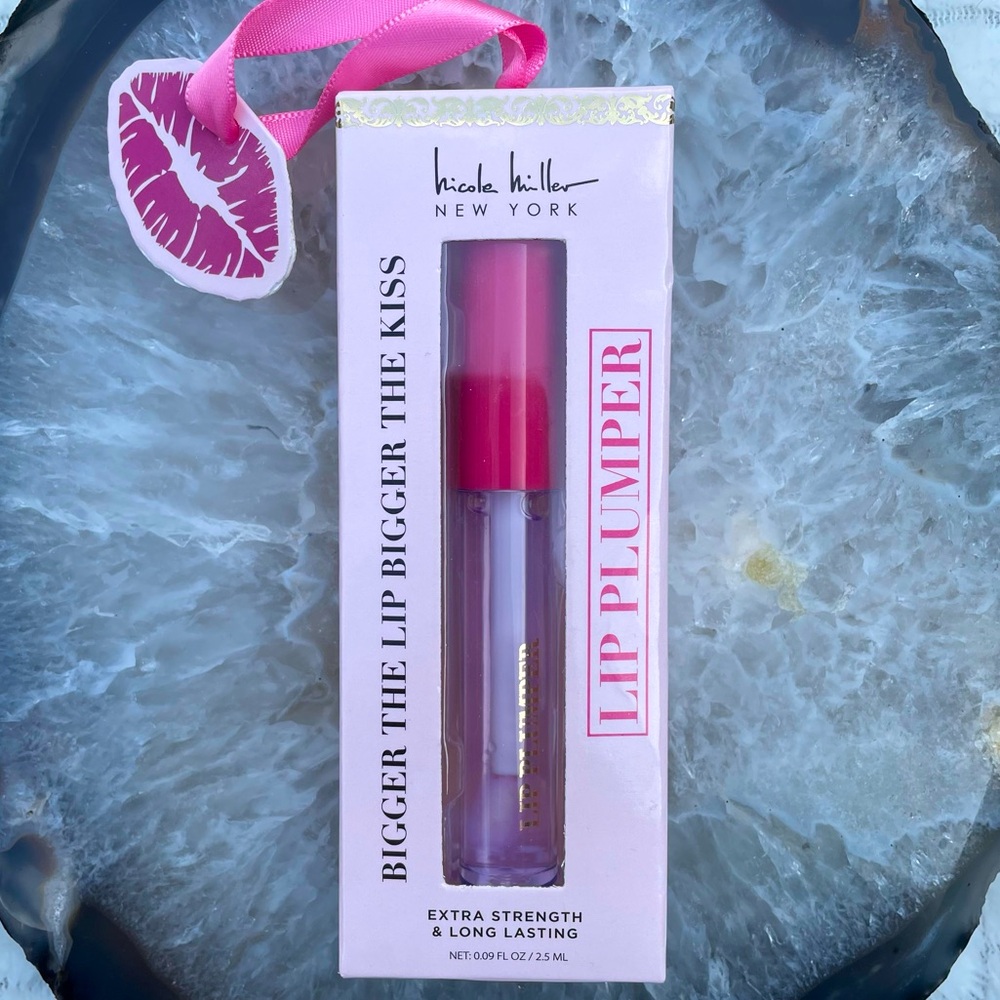 Nicole Miller Lip Plumper Gloss New